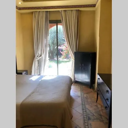 Bel Appartement Au Rez-De-Jardin Dans La Palmeraie Marrakesch Exterior foto
