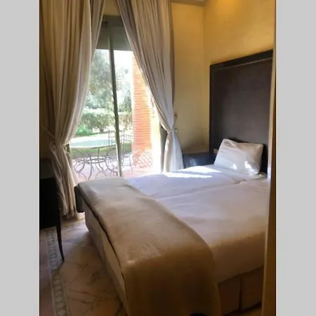 Bel Appartement Au Rez-De-Jardin Dans La Palmeraie Marrakesch Exterior foto